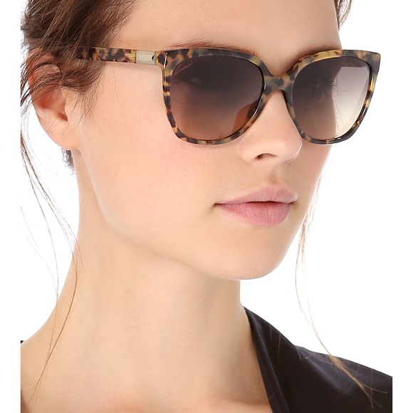 Gucci Accessories - Gucci Oversized Sunglasses Blue Brown Gold